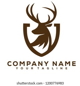 Deer Creative Logo Modern Simple Vector Designs Brand logo