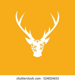 
Deer design,clean vector