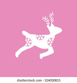 
Deer design,clean vector