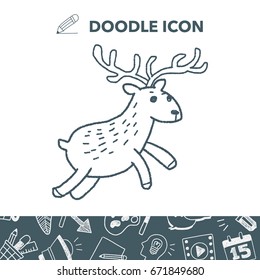 deer doodle