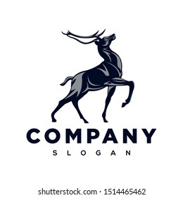 deer elegant logo design inspiration