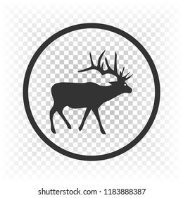 deer flat vector illustration