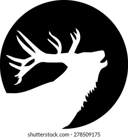 鹿 正面 のイラスト素材 画像 ベクター画像 Shutterstock