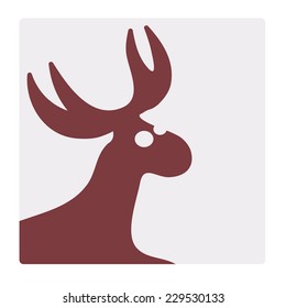 deer head icon 