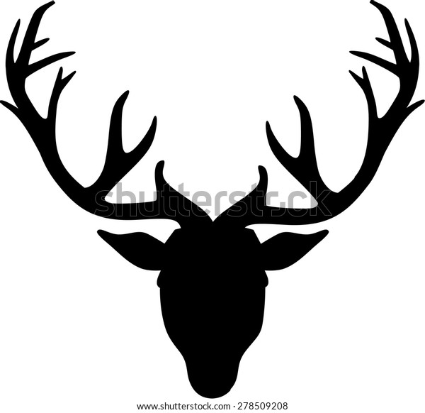 Deer Head Icon Stock Vector Royalty Free 278509208