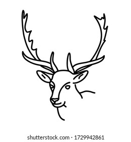 23,208 Reindeer Outline Images, Stock Photos & Vectors | Shutterstock