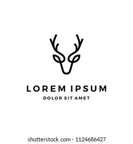 Deer Head Logo Design