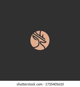 Deer Head Logo Design  inspiration