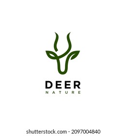 Deer Head Logo Design inspiration