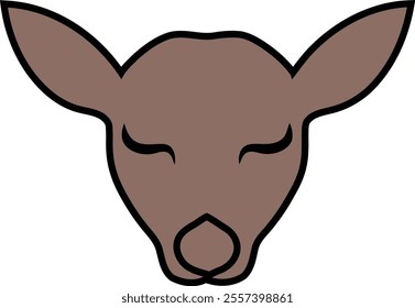 Deer head logo | Deer head icon | Deer head vector eps, Caribou head vector on white background