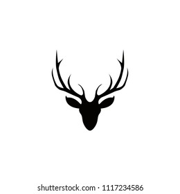 deer head logo, illustration