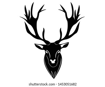 A deer head logo that can be used for a company,business,website,blog,business card and anything relevant.
