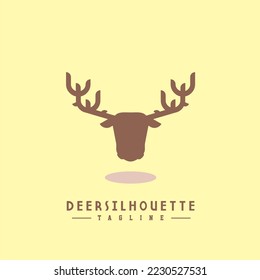 Deer Head logo vector for company, template