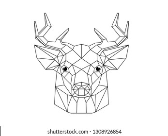 1,389 Deer Head Origami Images, Stock Photos & Vectors | Shutterstock