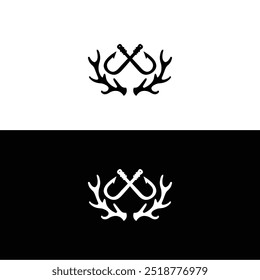  deer horn projects logo design