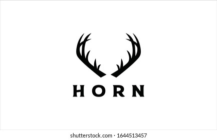 Deer Horn Vector Logo Design Inspirations