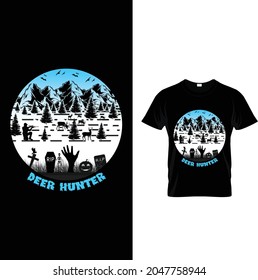 Deer Hunter best  t-shirt design
