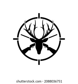Deer Hunter puede ser utilizado para ícono, signo, logotipo, etc