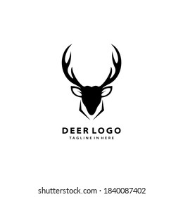 Deer Hunter Logo Designs Template Vector Stock Vector (royalty Free 