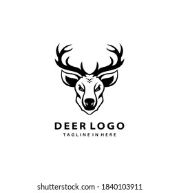 deer hunter logo designs, template, and vector