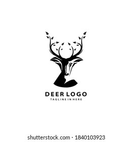 deer hunter logo designs, template, and vector