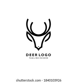 deer hunter logo designs, template, and vector