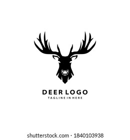 diseños, plantillas y vectores del logotipo del cazador de venados
