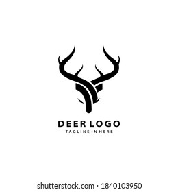 diseños, plantillas y vectores del logotipo del cazador de venados