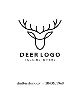 diseños, plantillas y vectores del logotipo del cazador de venados