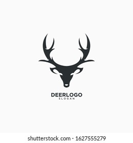 deer hunter logo type, template, and vector