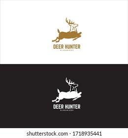 Deer Hunter Logo in Vector