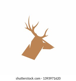 Deer Hunting Logo Vector Stock