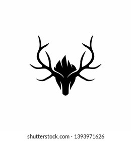 Deer Hunting Logo Vector Stock