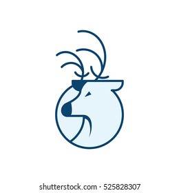 Deer HuntLogo Design Template