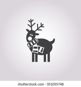 Deer icon. 