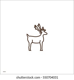 deer, icon