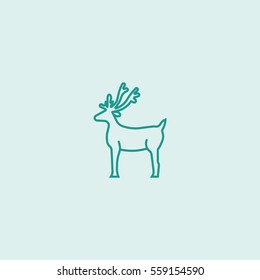 deer, icon