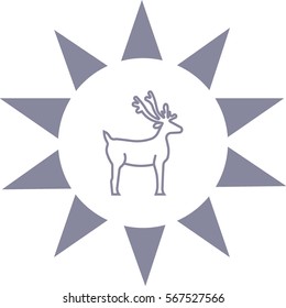 deer, icon