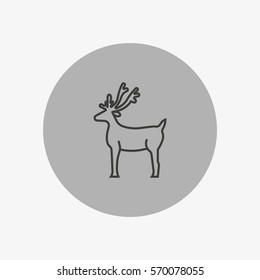 deer, icon