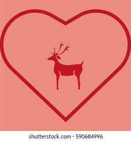 deer, icon