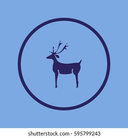 deer, icon