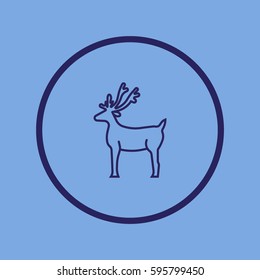 deer, icon