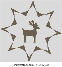 deer, icon