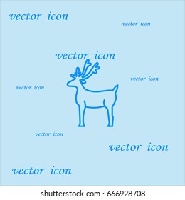 deer, icon