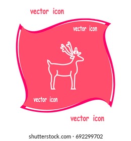 deer, icon