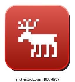 deer icon / button