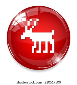 deer icon / button