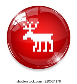 deer icon / button