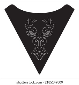 Deer icon design logo illustration template web
