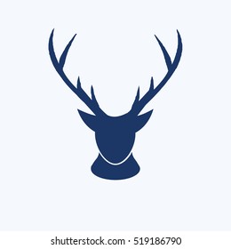 Deer icon design,clean vector